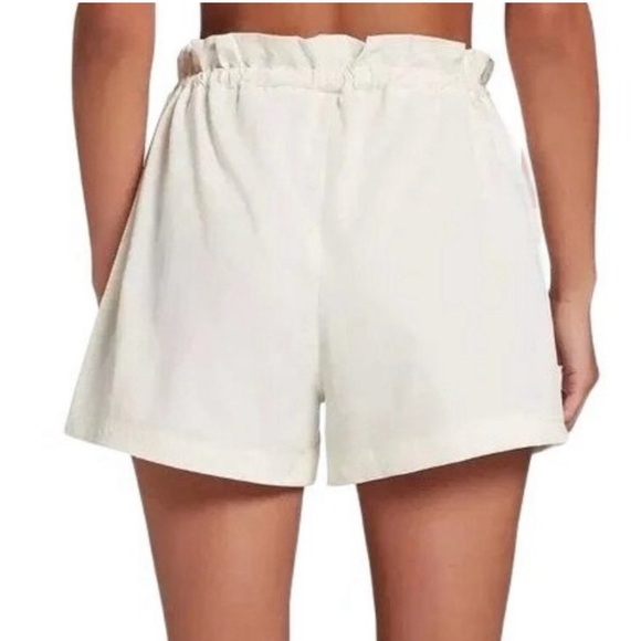 CALIA - Journey Collection High Rise Paper-bag Shorts - Picture 3 of 10